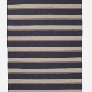 Pendleton Eco Wise Midnight Navy Stripe  Blanket