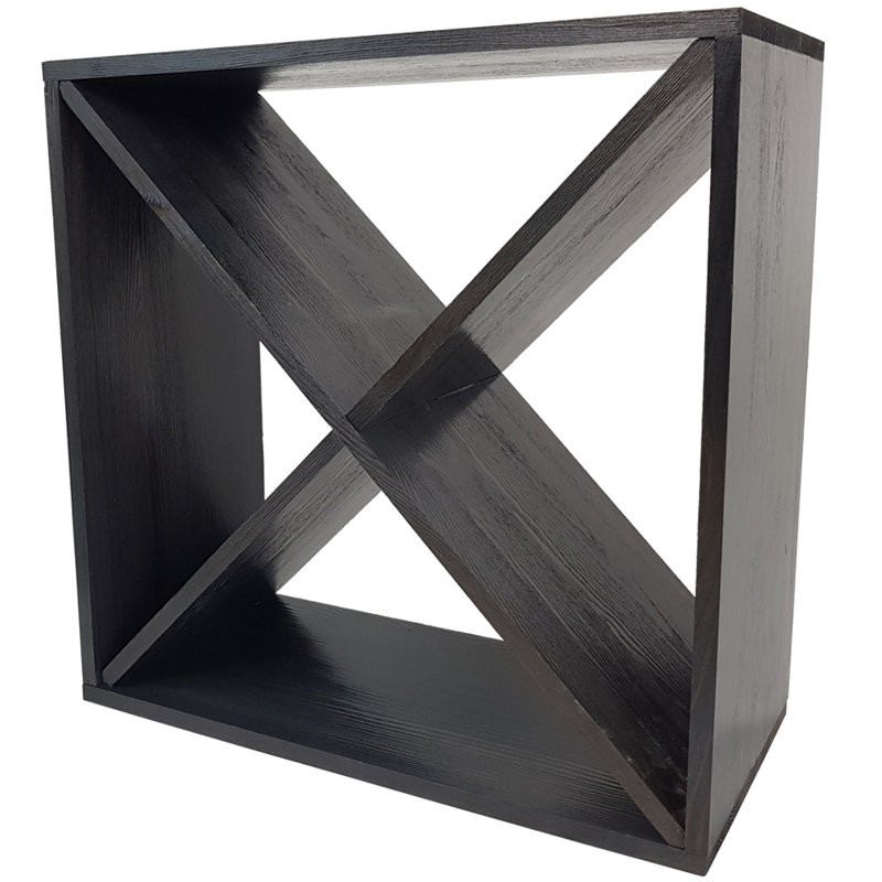 Janice Floor Wine Bottle Rack, Anthracite