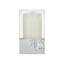 Unscented Realistic-Flame LED Wax Pillar Candles