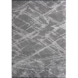 Contemporary Abstract Random Lines Area Rug