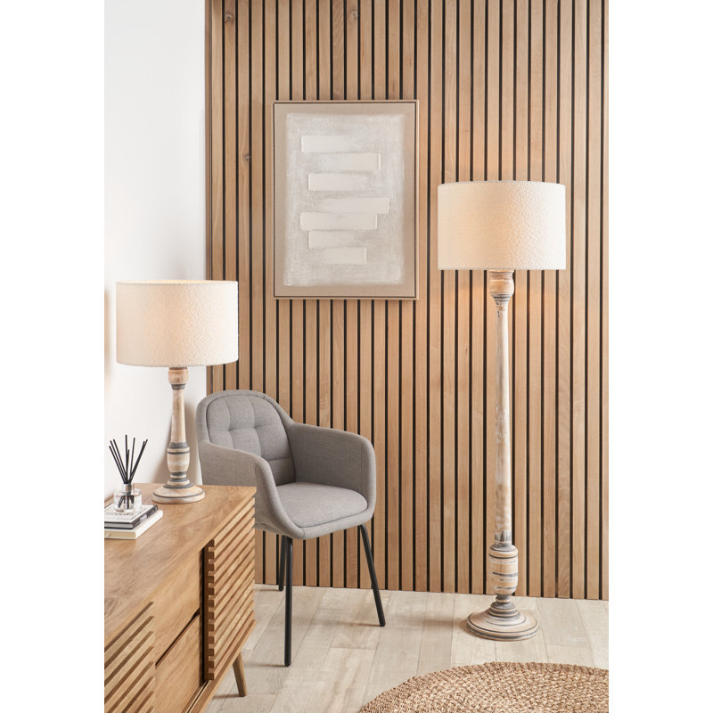 Dutton Solid Wood Lamp Base Lamp