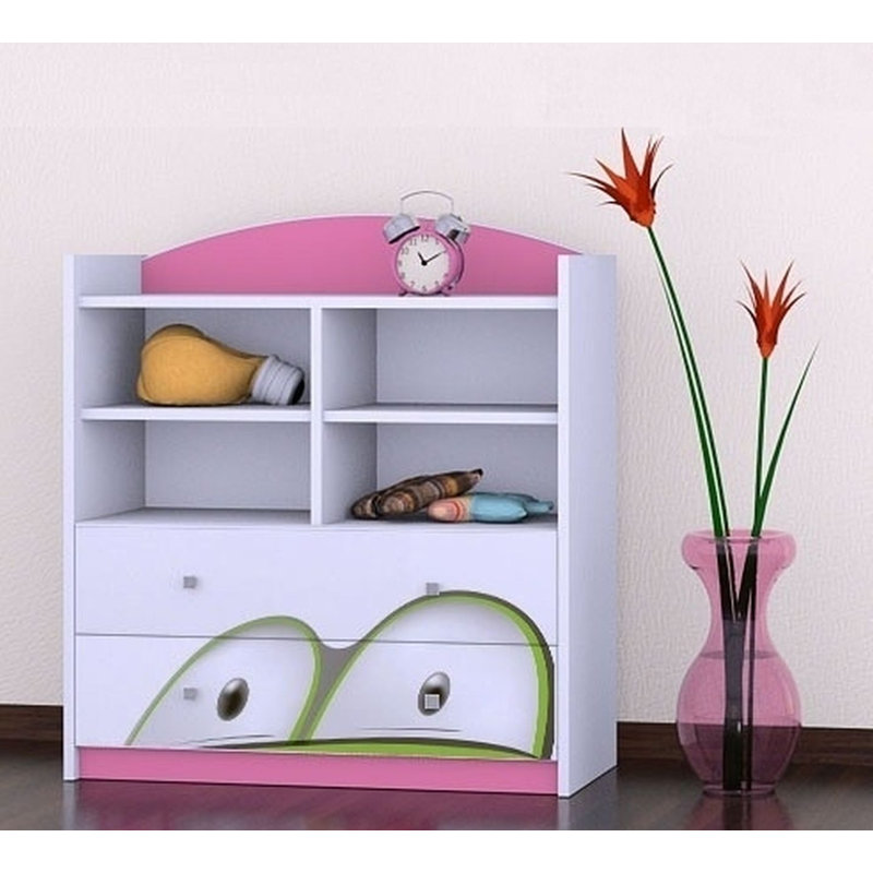 Lana 96cm H X 86cm W Kids Cube, Pink