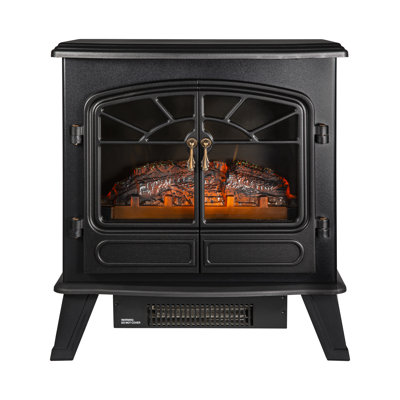 Russell Hobbs 51 cm W Black Electric Stove with 6314 BTU