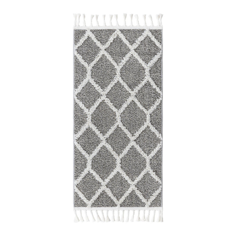 Jocelynmarie Geometric Indoor Rug, Runner 2' x 4'1"
