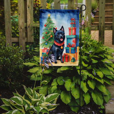 Christmas Reindeer Garden Flag