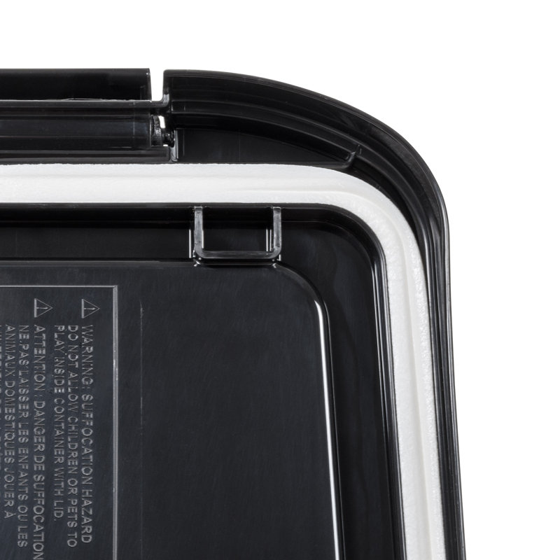 Contenant alimentaire IRIS, 12.5 H x 9 W x11.63 D