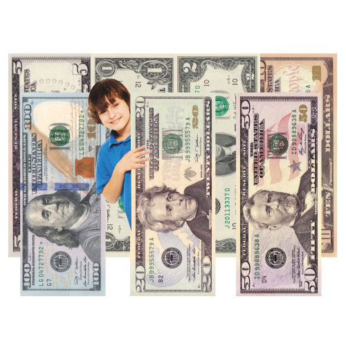 SP13426 Dollar Bill Yall Money Cash Rules Everything 7pack Cardboard Cutout Standee Standup