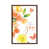 Classic Brown Wood Floater Framed