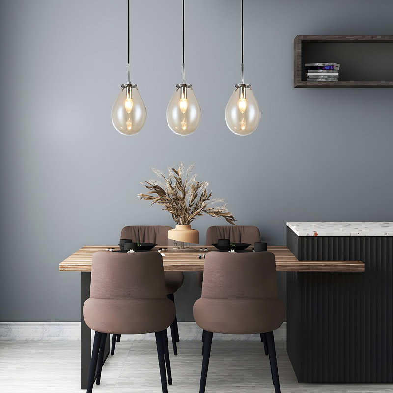 Rehan 3 - Light Kitchen Island Pendant