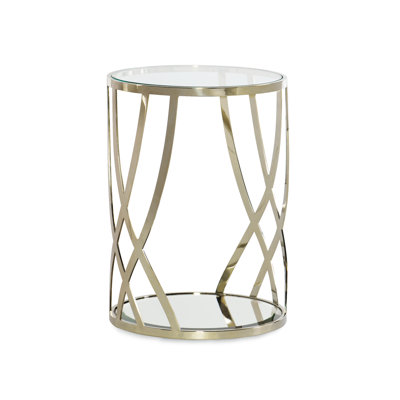 Adela Glass End Table