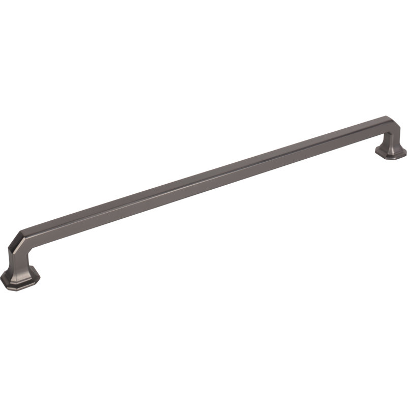 Emerald Bar pull, Ash Gray, 12" Center to Center