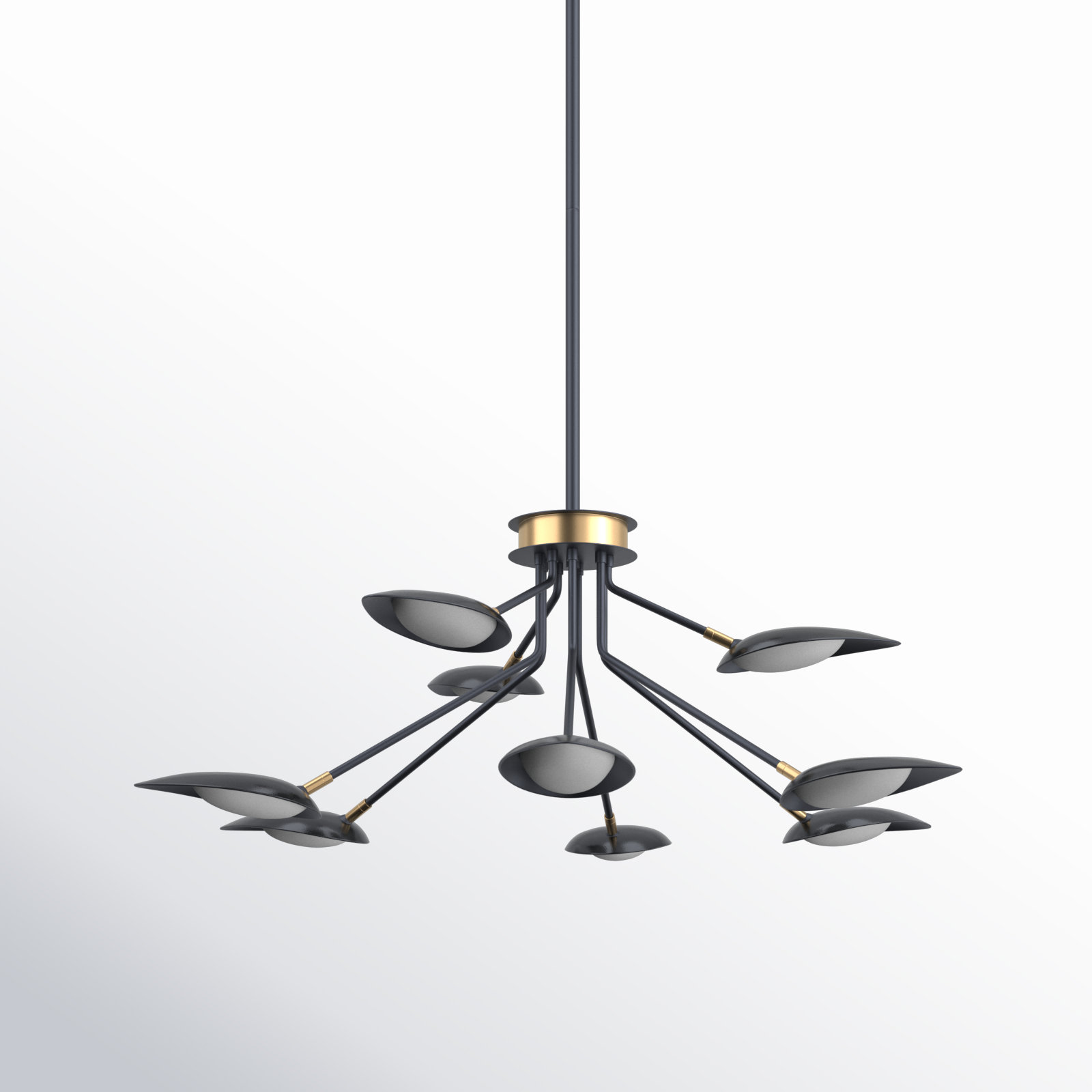 Cillian 9 - Light Dimmable LED Sputnik Chandelier