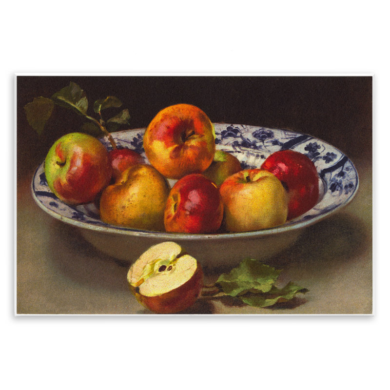 «Mixed Apples Still Life», art mural par Tina Higgins Designs, Inc., H 10 po x l 15 po