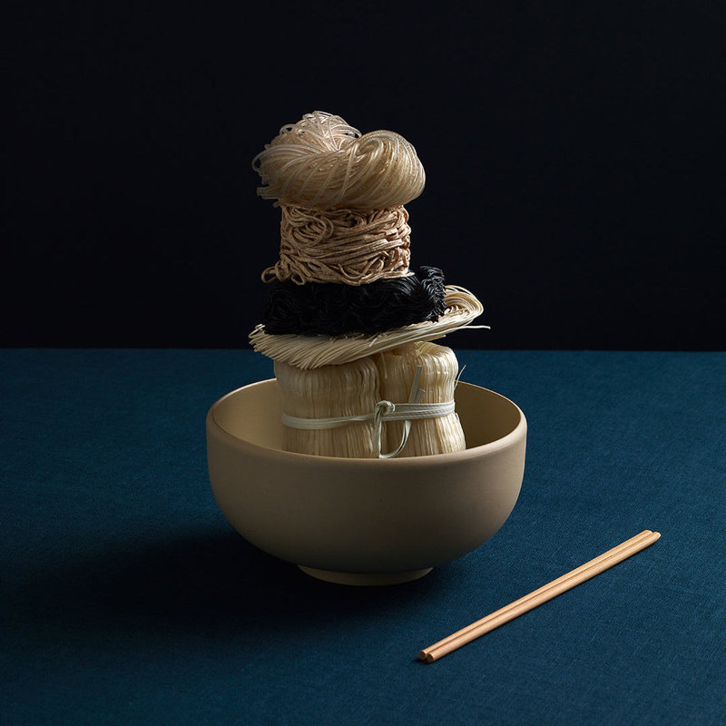 Porcelain Ramen Bowl, Terracotta
