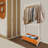 31.5'' W Metal Rolling Clothing Rack