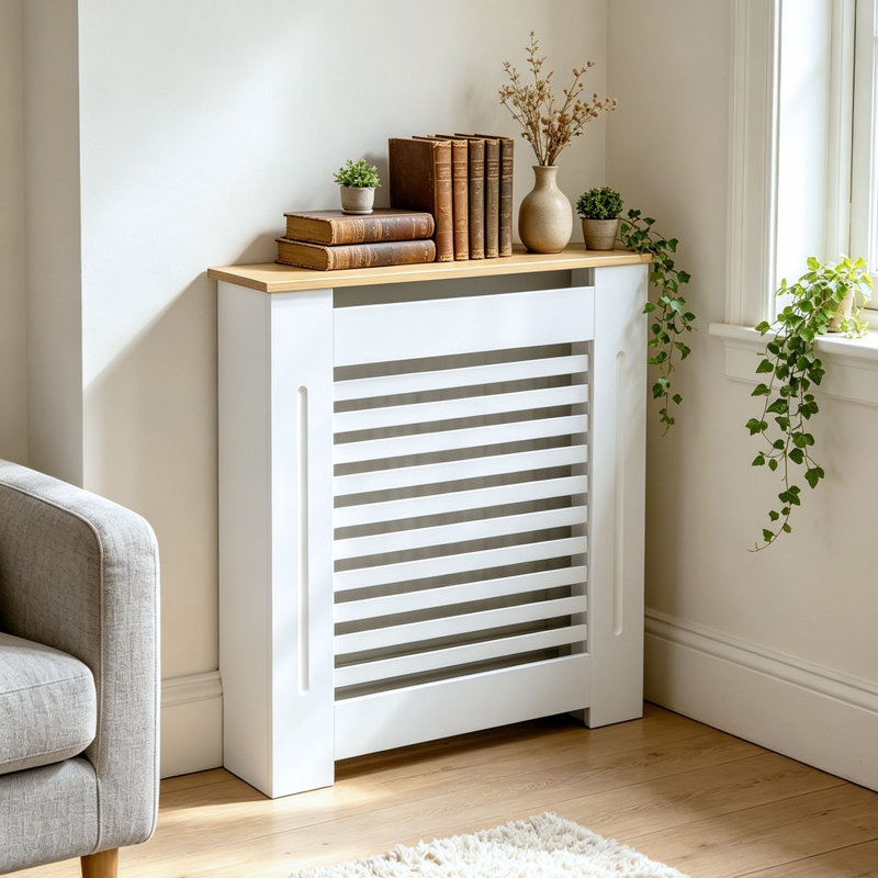 Radiator Cover, Size: 92.5cm H x 78cm W x 20cm D
