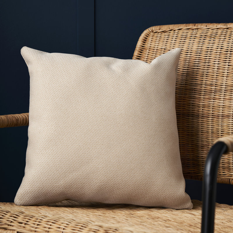 Agbogla Square Cushion, Champagne