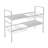 Adjustable Under Sink Organizer Stainless Steel Kitchen Cabinet Organizer Shelf with 4 Baskets