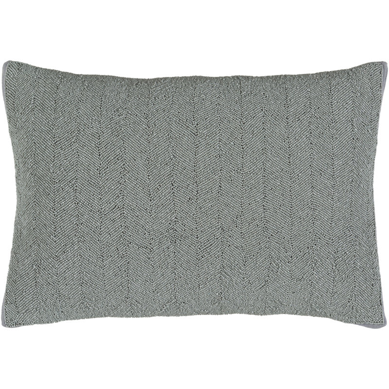 Coussin décoratif en coton, Mauve, Duvet / plume