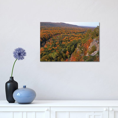 Lake Of The Clouds Autumn 1 Piece Wrapped Canvas Wall Art
