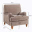 Fauteuil en tissu cacao-942939561