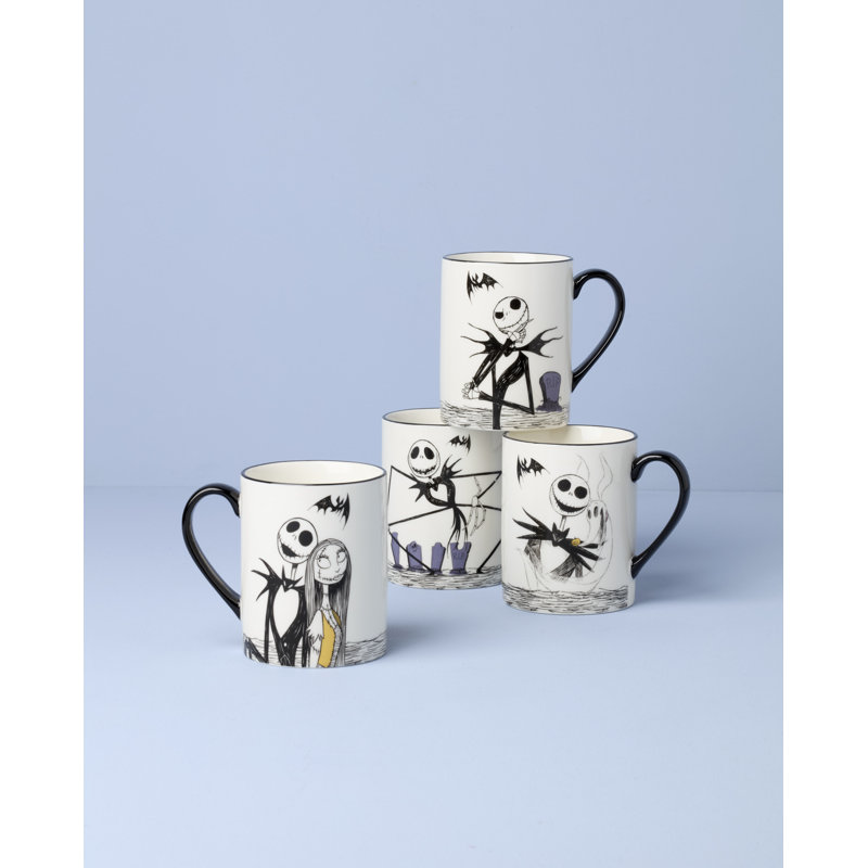 Ensemble de 4 tasses Nightmare Avant Noël