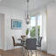 Lustre suspendu rustique moderne 23 lumières 4 ", cage ouverte + structure en métal à finition bois-651172278