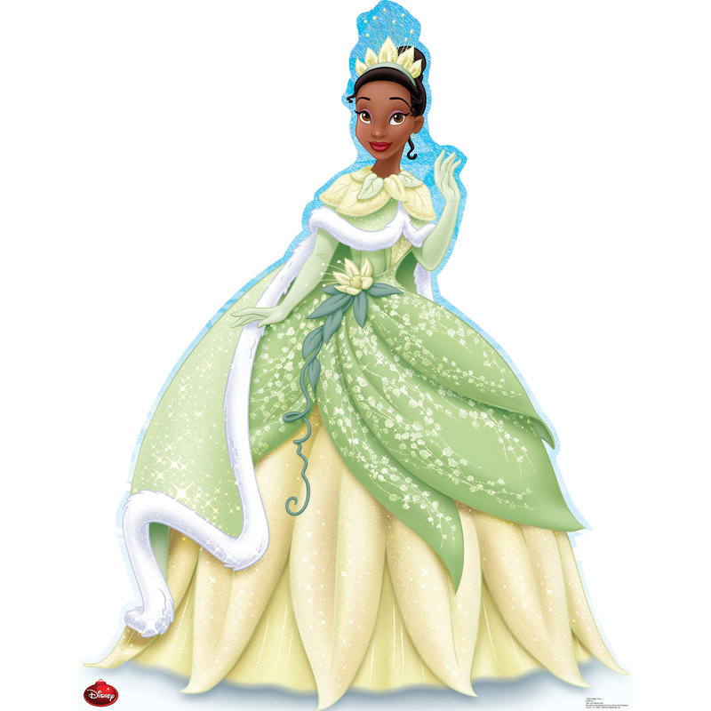 Holiday Edition Tiana Life-Size Cardboard Standup