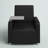 Carlena LeatherSoft Lobby Guest Chair with Tablet Arm and Cup Holder-49770605-49770604