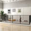 Panel Steel Pet Barrier With Door-94282650