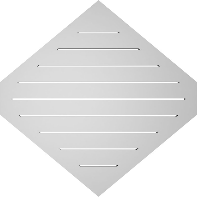 Pente verticale verticale en uréthane Signature, H 34 po x l 34 po x P 1,5 po