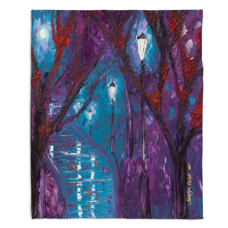 Couverture de sherpa soliliquy doux minuit, l 68 po x L 80 po