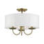 Plafonnier semi-encastré 3 lumières Lampert-2081228517