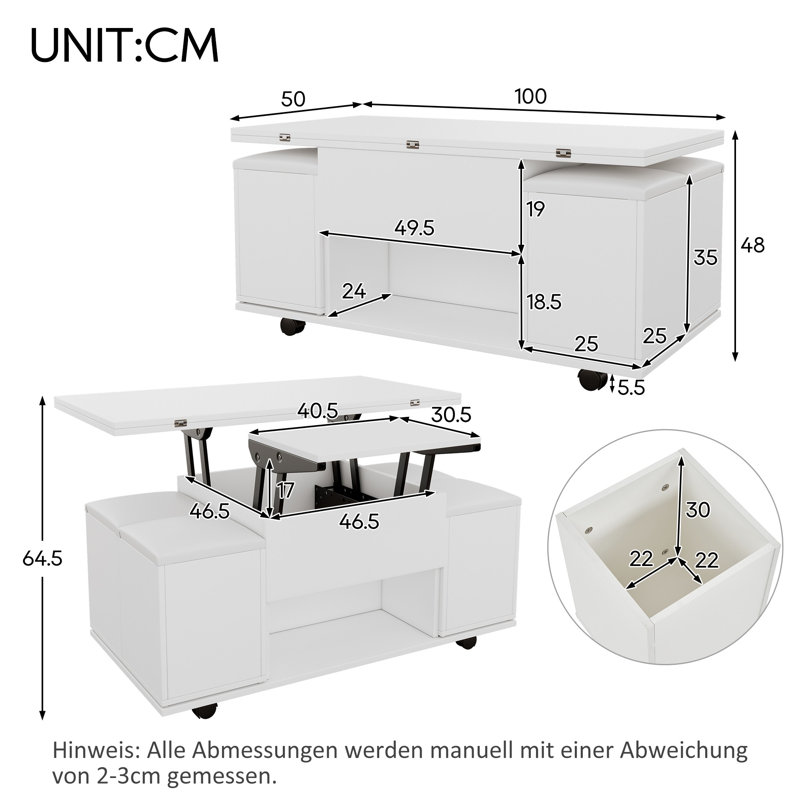 5 - Piece Living Room Table Set