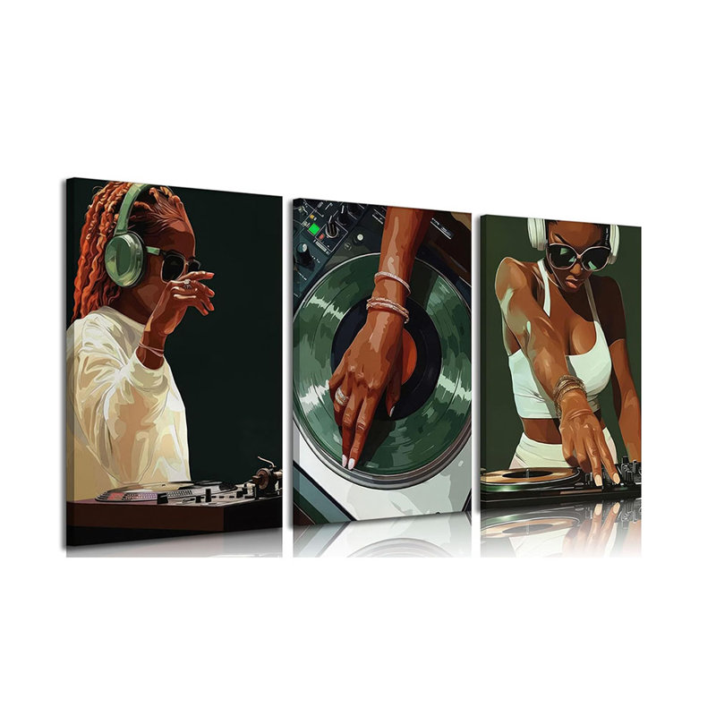 3 Piece Wrapped Canvas Print