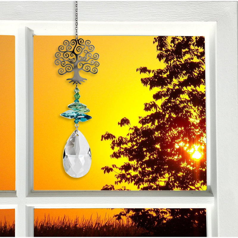 Cristal fantastique grand arbre de vie