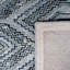 Tapis gris / bleu marine en laine touffeté à la main Deyoung-833189455