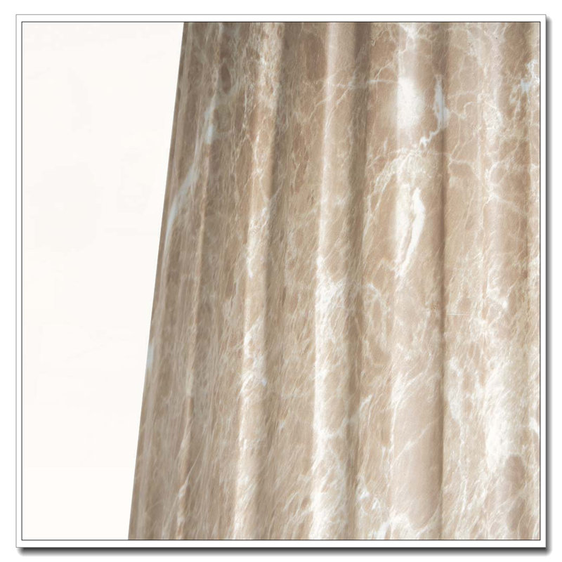 Outdoor Concrete Patio Side Tablbe, Gold