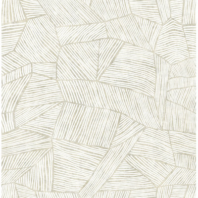 Zen Garden Cream Peel and Stick Wallpaper