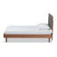 Lit plateforme capitonné simple Chartrand-116339299