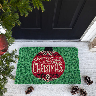Ornament Handwoven Coconut Fiber Doormat