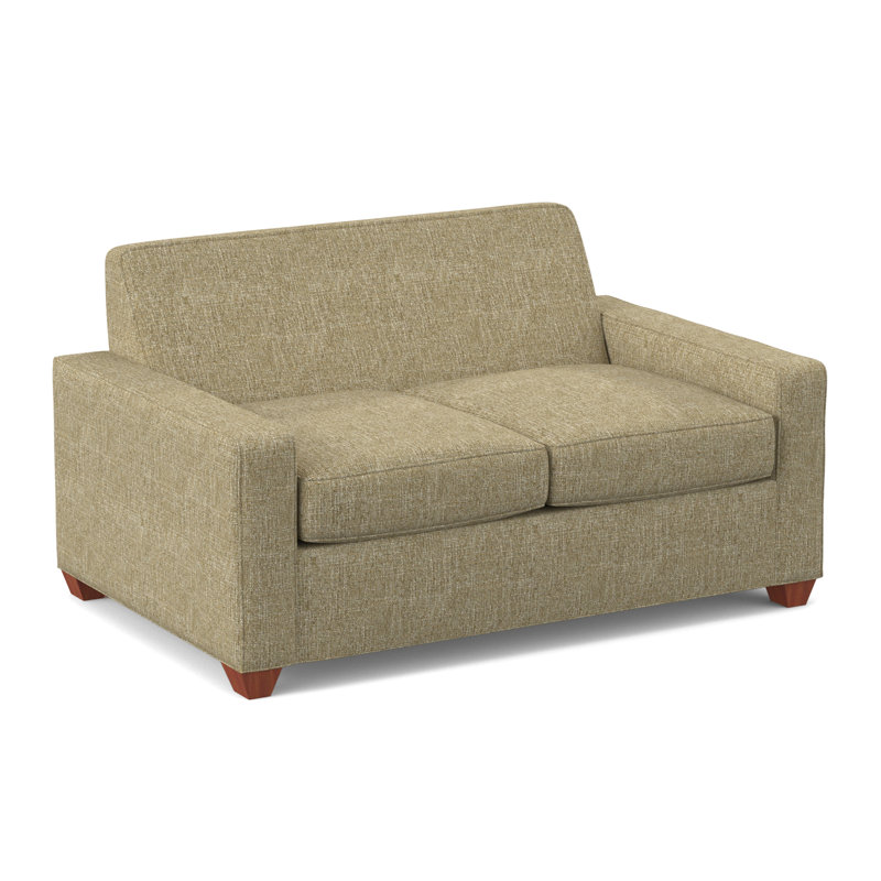 Avery 72" Square Arm Sofa, BM Cherry, Connelly Wren