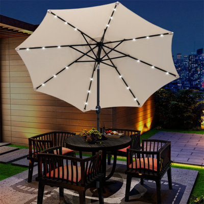 Breeann 267cm Tilt Market Parasol