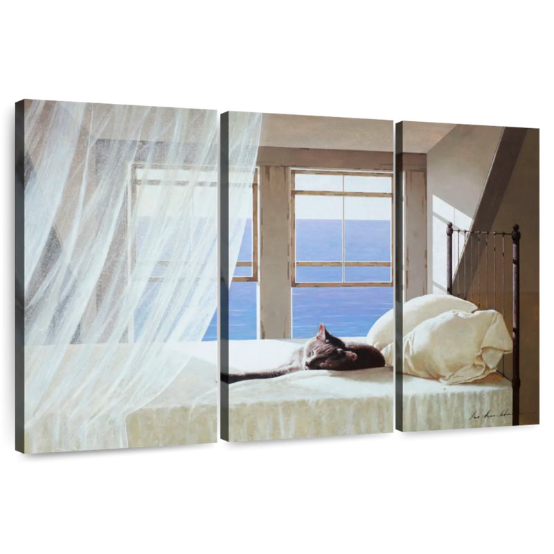 Brampt Nap Time, 42" H x 65" W