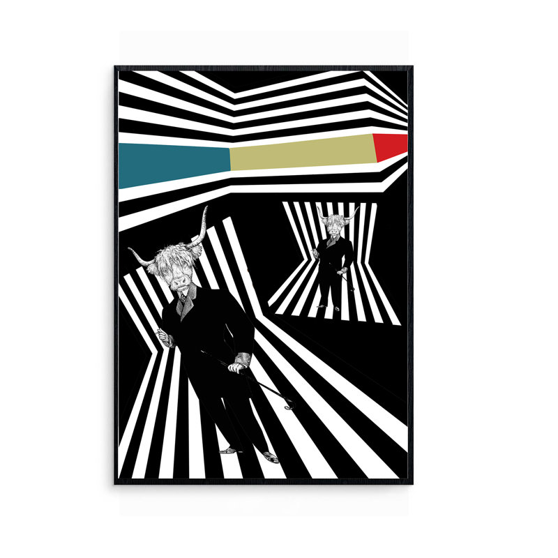 Hefners by Anna Wilczopolska-Jasyk - No Frame Print