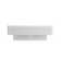 BOCCHI Scala Arch 18.75'' Fireclay Rectangular Bathroom Sink with Overflow