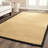 Cybil Auckland Jute Maize/Black Area Rug-1716117089