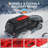 2-Pack 27" Off-Road Recovery Traction Boards, 10T Heavy Duty Tire Tracks for Mud Sand Snow, Bendable Anti-Slip Mats with Jack Base, Red-132921731