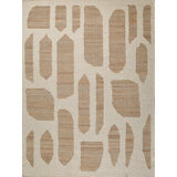 Pompano flatweave Wool/Jute Ivory/Beige Area Rug