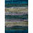 Tudor Striped Aqua/Gray/Beige Area Rug-694134799